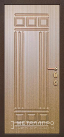 Фото внутренней стороны двери «МДФ №150» c отделкой МДФ ПВХ