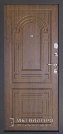 Фото внутренней стороны двери «МДФ №391» c отделкой МДФ ПВХ
