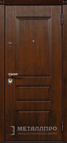 Фото внешней стороны двери «МДФ №60» c отделкой МДФ ПВХ