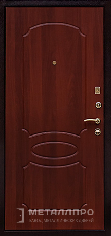 Фото внутренней стороны двери «Порошок №47» c отделкой МДФ ПВХ