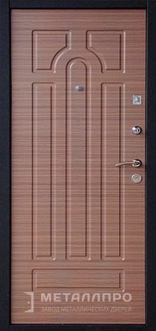 Фото внутренней стороны двери «Порошок №13» c отделкой МДФ ПВХ