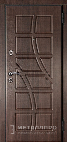 Фото внешней стороны двери «МДФ №45» c отделкой МДФ ПВХ