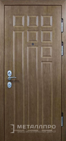 Фото внешней стороны двери «МДФ №55» c отделкой МДФ ПВХ