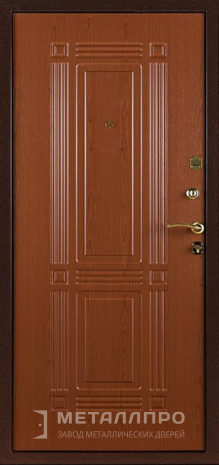 Фото внутренней стороны двери «МДФ №303» c отделкой МДФ ПВХ