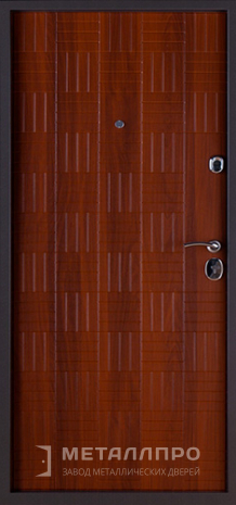 Фото внутренней стороны двери «МДФ №56» c отделкой МДФ ПВХ