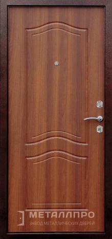 Фото внутренней стороны двери «Порошок №30» c отделкой МДФ ПВХ