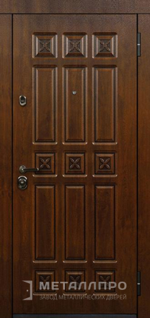 Фото внешней стороны двери «МДФ №340» c отделкой МДФ ПВХ