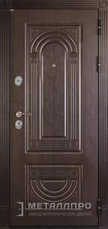 Фото внешней стороны двери «МДФ №314» c отделкой МДФ ПВХ