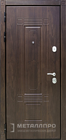 Фото внутренней стороны двери «МДФ №176» c отделкой МДФ ПВХ