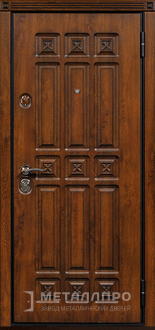 Фото внешней стороны двери «Массив дуба №7» c отделкой Массив дуба