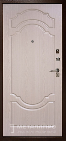Фото внутренней стороны двери «Порошок №29» c отделкой МДФ ПВХ