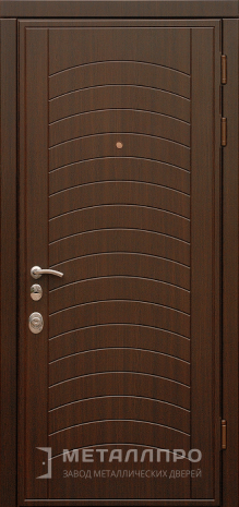 Фото внешней стороны двери «МДФ №348» c отделкой МДФ ПВХ