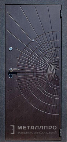 Фото внешней стороны двери «МДФ №75» c отделкой МДФ ПВХ
