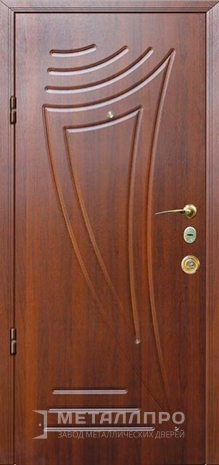 Фото внутренней стороны двери «МДФ №193» c отделкой МДФ ПВХ
