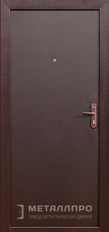 Фото внутренней стороны двери «Порошок №6» c отделкой Порошковое напыление