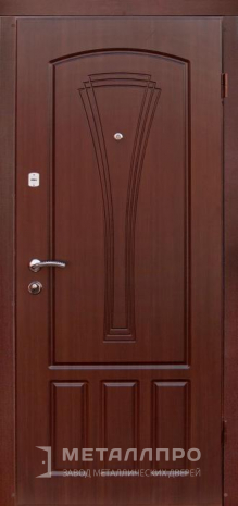 Фото внешней стороны двери «МДФ №152» c отделкой МДФ ПВХ