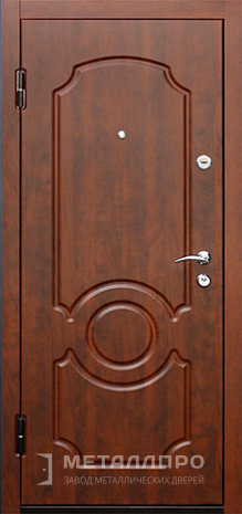 Фото внутренней стороны двери «МДФ №201» c отделкой МДФ ПВХ