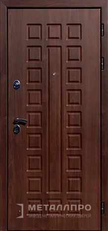 Фото внешней стороны двери «МДФ №24» c отделкой МДФ ПВХ
