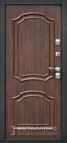 Фото внутренней стороны двери «Порошок №28» c отделкой МДФ ПВХ