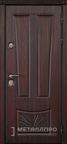Фото внешней стороны двери «МДФ №65» c отделкой МДФ ПВХ