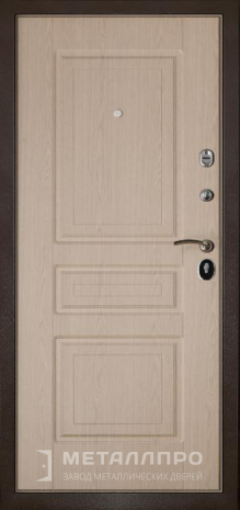 Фото внутренней стороны двери «МДФ №355» c отделкой МДФ ПВХ