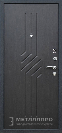 Фото внутренней стороны двери «МДФ №80» c отделкой МДФ ПВХ