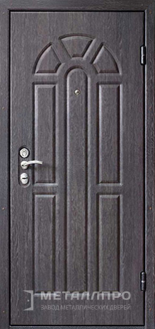 Фото внешней стороны двери «МДФ №63» c отделкой МДФ ПВХ