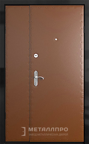 Фото внешней стороны двери «Тамбурная дверь №7» c отделкой Винилискожа