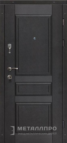 Фото внешней стороны двери «МДФ №384» c отделкой МДФ ПВХ