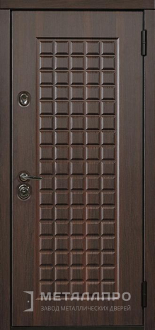 Фото внешней стороны двери «МДФ №321» c отделкой МДФ ПВХ