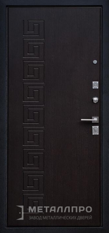 Фото внутренней стороны двери «МДФ №316» c отделкой МДФ ПВХ